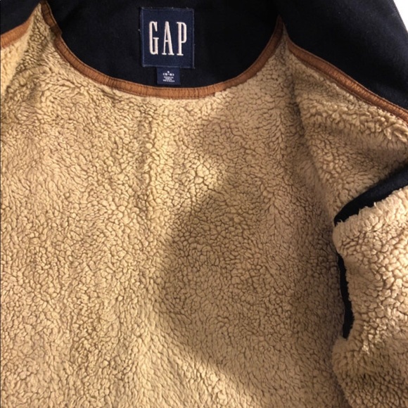 Gap wool Sherpa lined coat - Picture 2 of 2